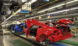 مصنع سوبارو فى اليابان