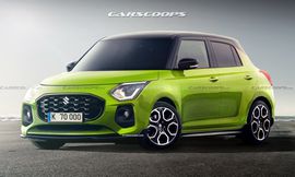2023-Suzuki-Swift-Green-Carscoops-1