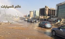 زحام-رمورى-بسبب-كسر--خط-المياه