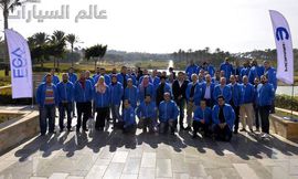 صورة جماعية لفريق عمل فيات كرايسلر و شبكة الوكلاء المعتمدين