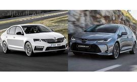 تويوتا كورولا و سكودا أوكتافيا