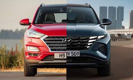 هيونداي توسان القديمة والحديثة 2