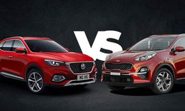 مقارنة تفصيلية بين سيارتي كيا سبورتاج وإم جي اتش إس موديلات 2021 في مصر