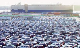 Gothenburg port car exports