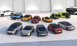 تويوتا ولكزس تكشفان عن 15 سيارة كهربائية