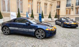 ألباين A110 تنضم إلى الشرطة الفرنسية