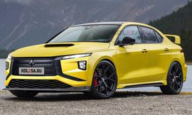 صور تخيلية للسيارة ميتسوبيشي لانسر