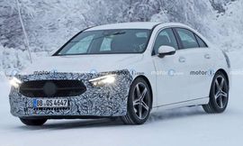 مرسيدس الفئة A في لقطات تجسسية