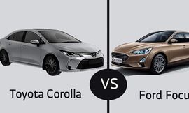 مقارنة بين فورد فوكاس وتويوتا كورولا موديلات 2021 في السوق المصري