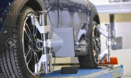 84724440-target-of-the-car-wheel-angle-adjustment-equipment-fixed-on-a-car-wheel