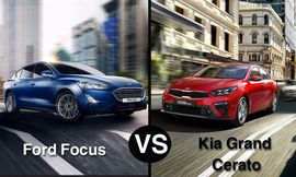 مقارنة بين فورد فوكاس وكيا جراند سيراتو موديلات 2021 في السوق المصري
