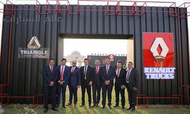 صورة من إطلاق  شاحنات رينو طرازات 2019 بالشراكة مع تراينجل للمعدات الثقيلة