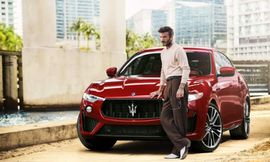 Maserati and David Beckham