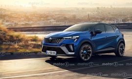 تصميم تخيلي لسيارة رينو كابشر بواجهة مستوحاة من كليو 1