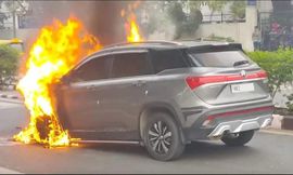 ما حقيقة اشتعال سيارة إم جي هيكتور في الهند؟  3