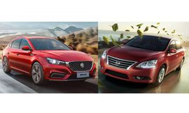 أيهما تختار إم جي 6 أم نيسان سنترا؟  7  البارزة