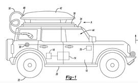 براءة اختراع لفورد بوضع بطاريات سيارات كهربائية فوق سقف سياراتها