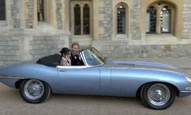 royal-couple-in-jaguar-e-type-zero-concept-2