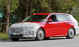 ظهور الفيس ليفت الجديد من سكودا أوكتافيا 2024  1