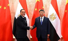 رئيس مجلس الوزراء والرئيس الصيني