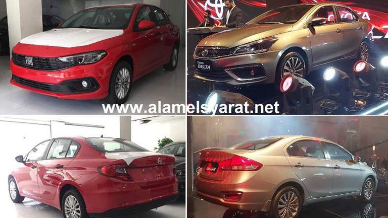 Toyota Belta VS Fiat Tipo