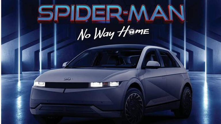 Spider-Man IONIQ 5 poster