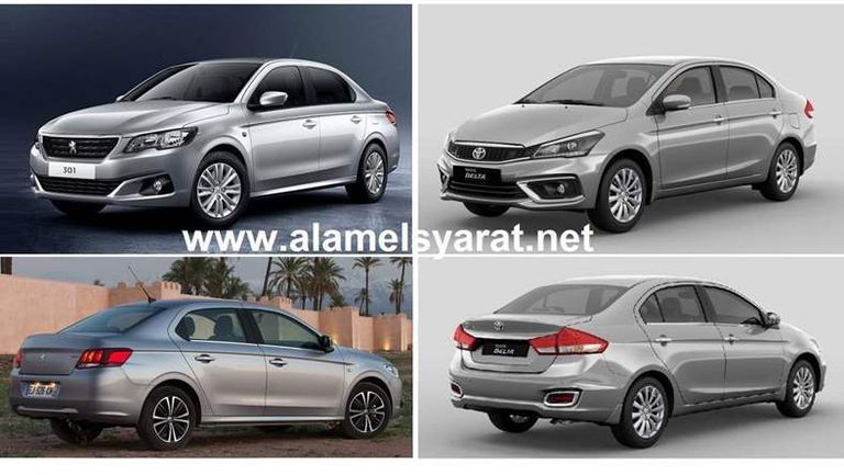 Toyota Belta VS Peugeot 301