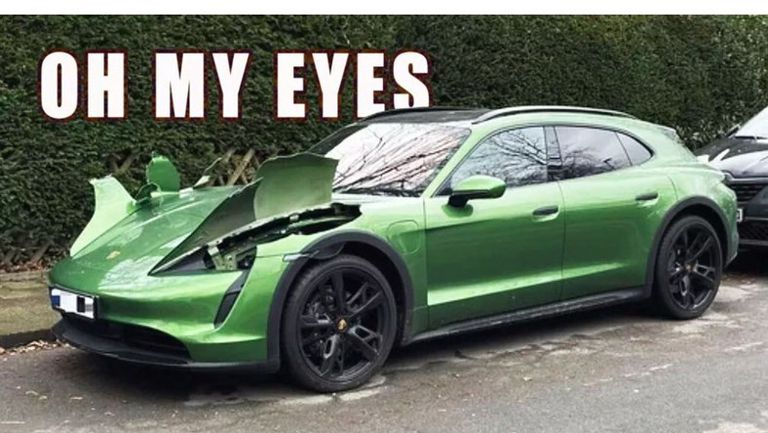 سرقة بورشه تايكان 1