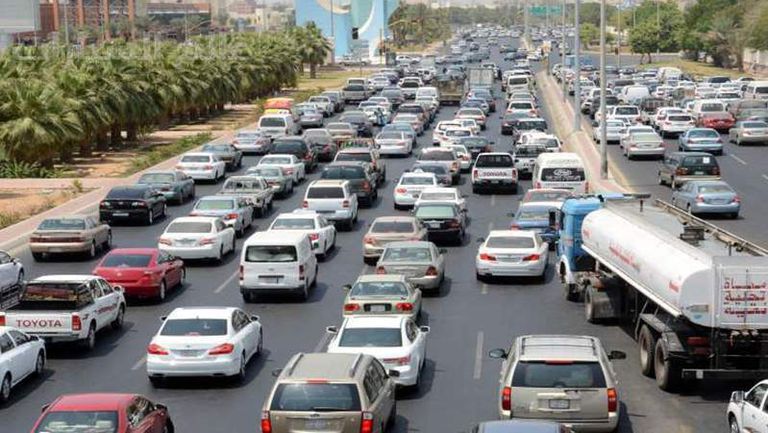 كثافة مرورية