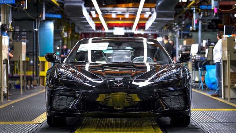 إنتاج كورفيت يتوقف بسبب إعصار