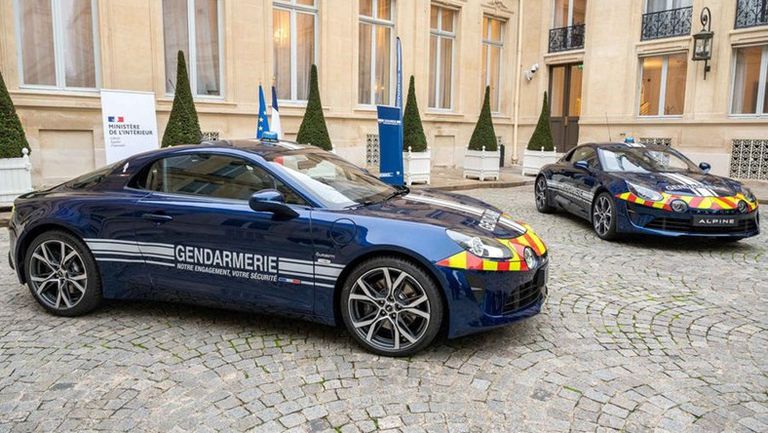 ألباين A110 تنضم إلى الشرطة الفرنسية