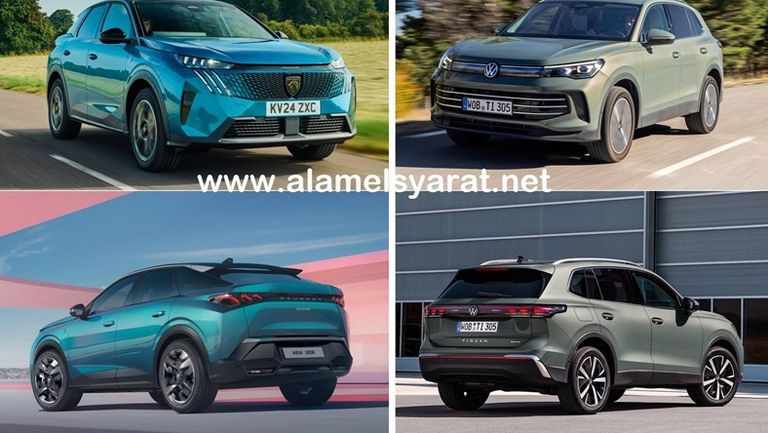 مقارنة بيجو 3008 وتيجوان 3