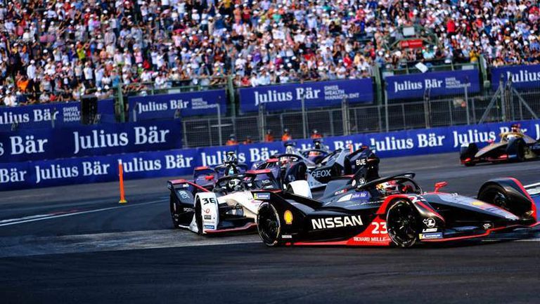 فريق نيسان "e.dams"  يحقق مراكز متقدمة في سباقات  Formula E في مدينة مكسيكو سيتي