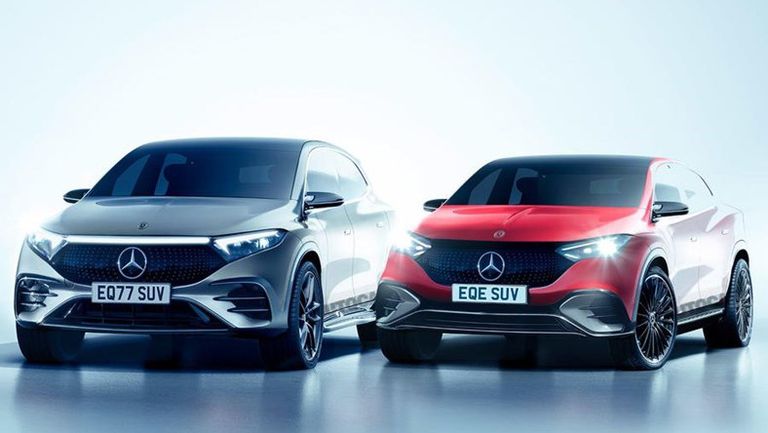 مرسيدس EQS وEQE