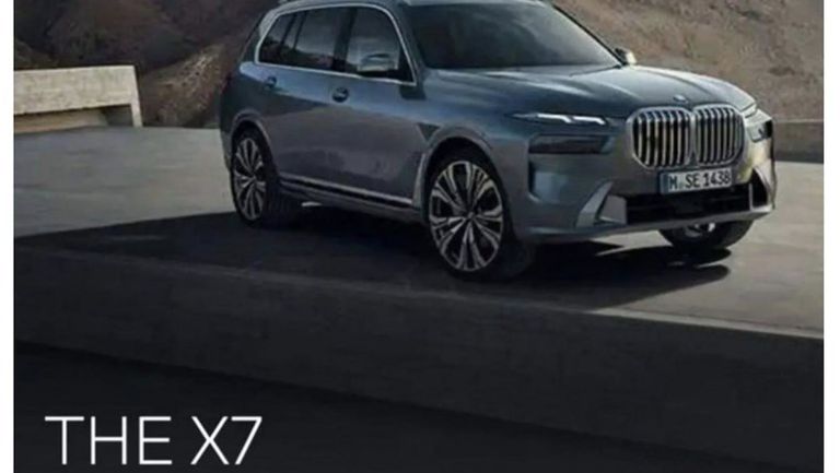 صورة مسربة للسيارة بي إم دبليو X7