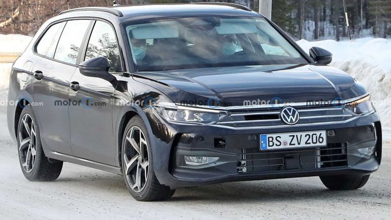 صور تجسسية للسيارة فولكس فاجن باسات