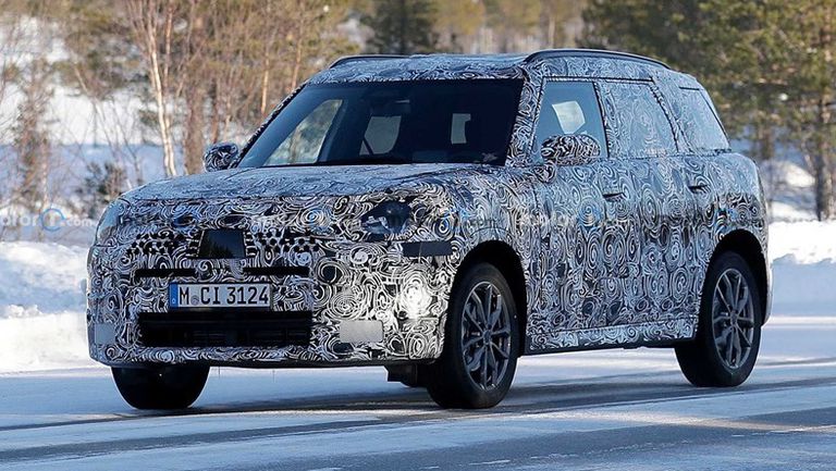 صور تجسسية للسيارة ميني كونتري مان