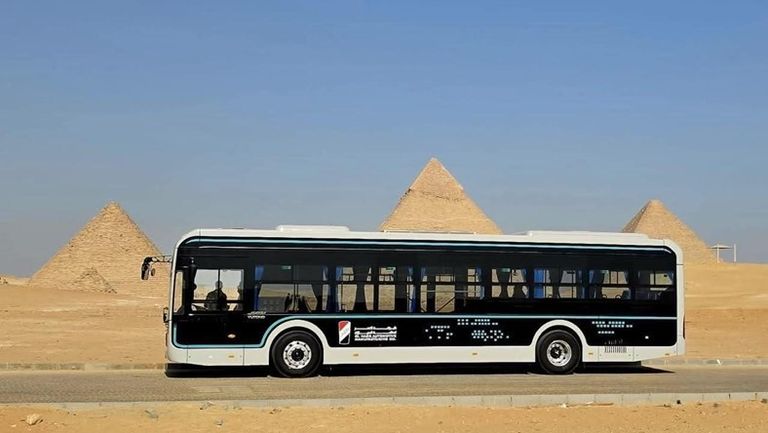 نموذج الأتوبيس الكهربائي نصر EV