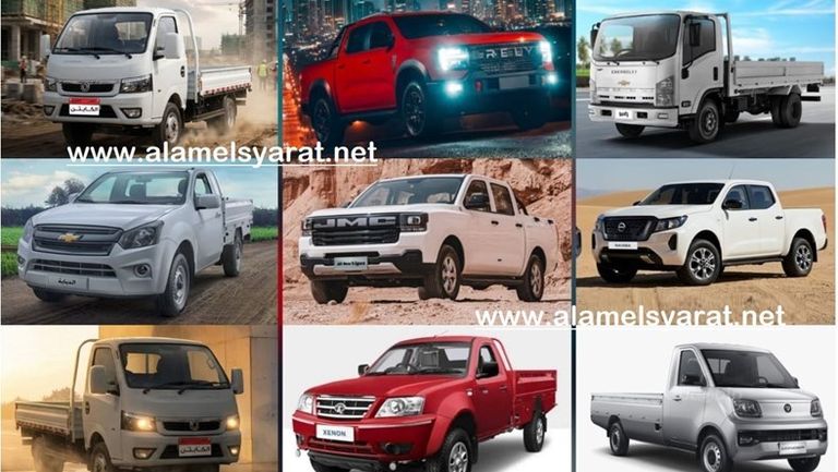 سيارات نقل في السوق المصري 1