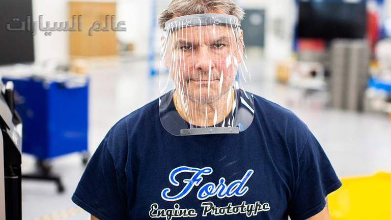 فودر تبني أجهزة تنفس في مصنع تجميع سيارات موستانج  2