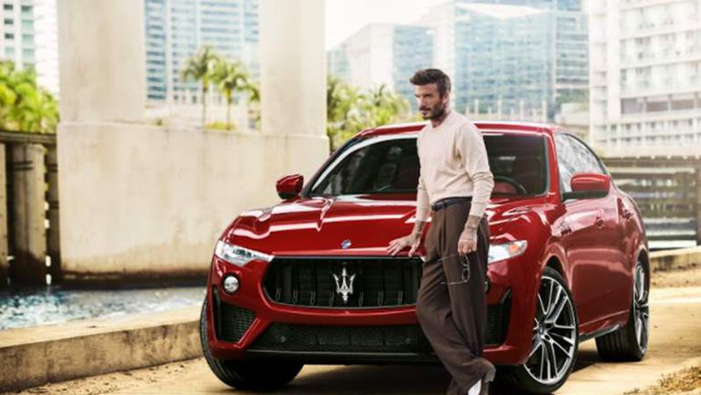 Maserati and David Beckham