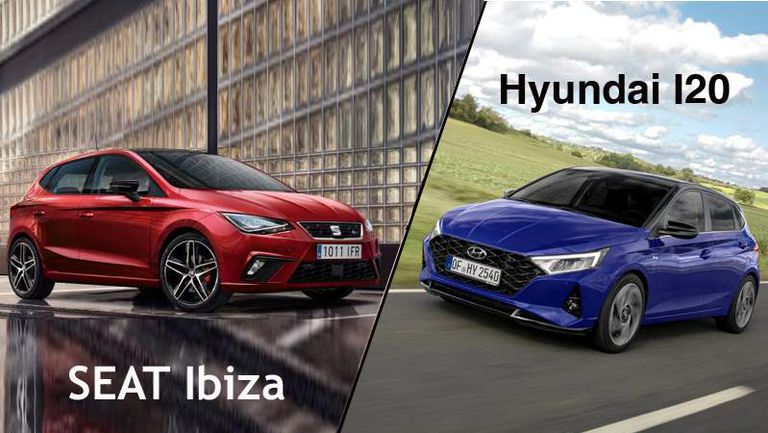 مقارنة بين هيونداي I20 وسيات أبيزا موديلات 2021 في السوق المصري