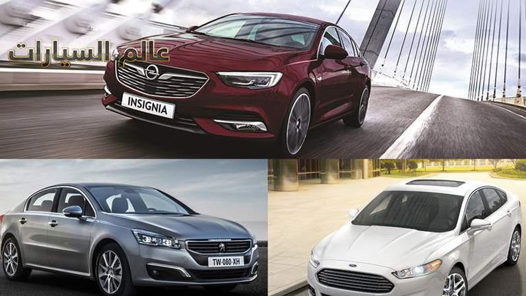 أوبل أنسيجنا   فورد فيوجين  بيجو 508