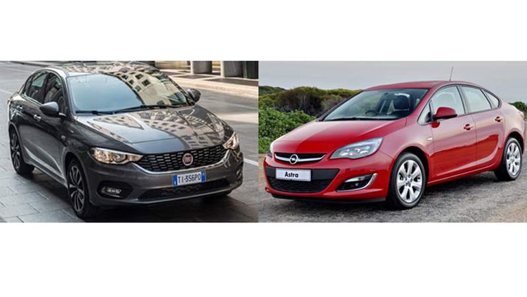 فيات تيبو و أوبل أسترا