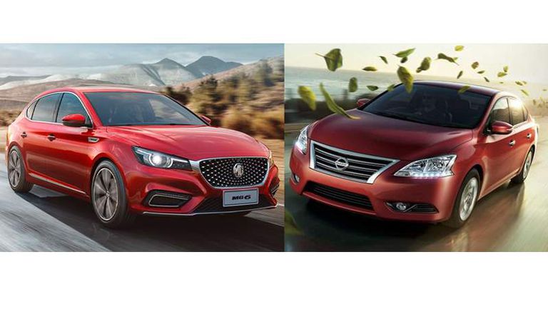 أيهما تختار إم جي 6 أم نيسان سنترا؟  7  البارزة