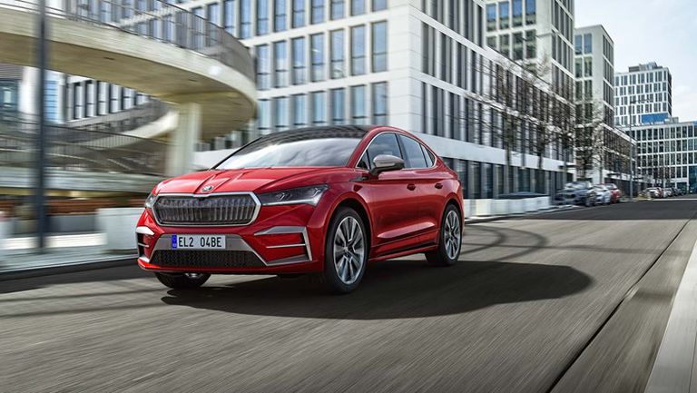 الكشف عن فئة L&K الأعلى من سكودا إنياق الكهربائية 1