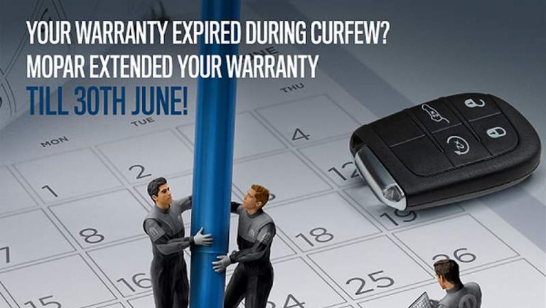 فيات كرايسلر اوتوموبيلز مصر تمد ضمان سياراتها لأكثر من ثلاثة أشهر حتى نهاية الشهر الجاري
