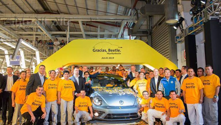 فولكس واجن بيتل الأخيرة