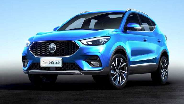 Facelifted MG ZS 0
