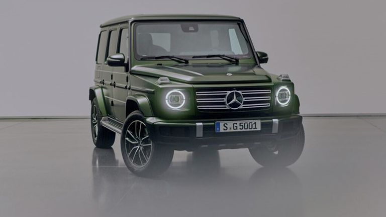 مرسيدس تنهي مسيرة الإصدار G 500 بمحرك V8 الشهير 1